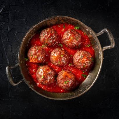 Boulette Sauce Tomate Diamant Rouge